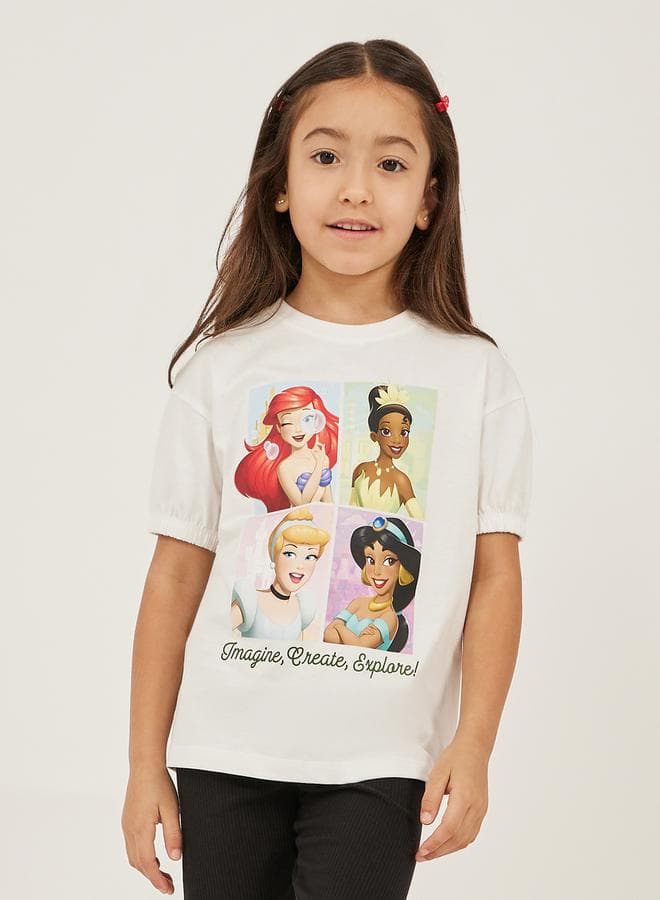 Styli Princess Graphic Tee 2112068924 Off-White - Image 1