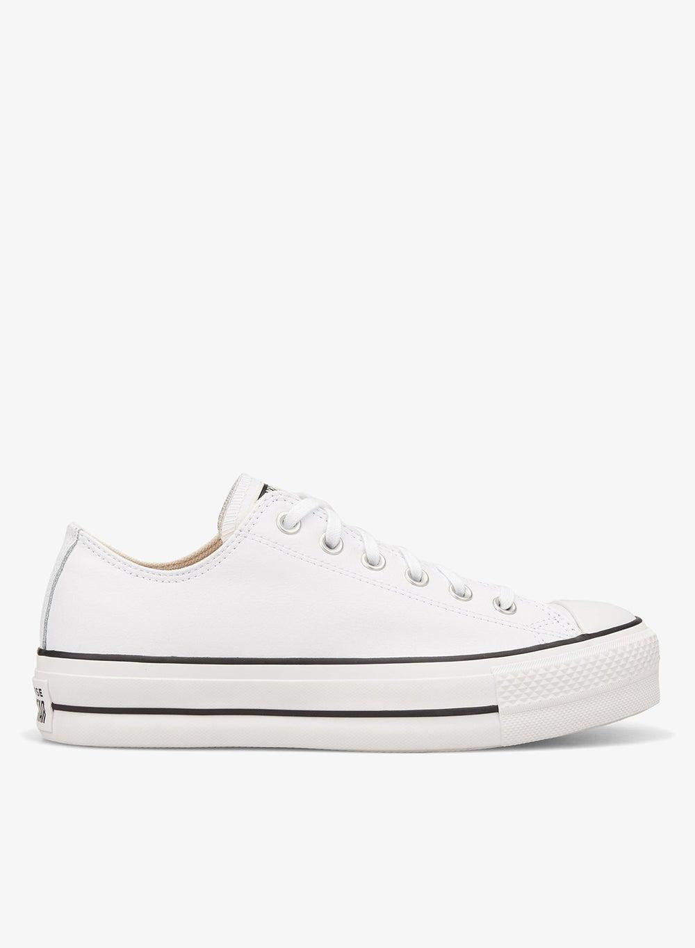Chuck Taylor All Star Lift Platform Leather Sneakers - Image 1