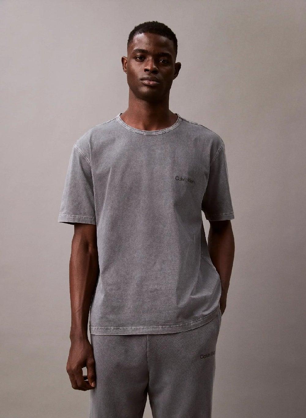Calvin Klein 100% Cotton Lounge T-Shirt S/S Crew - Image 1