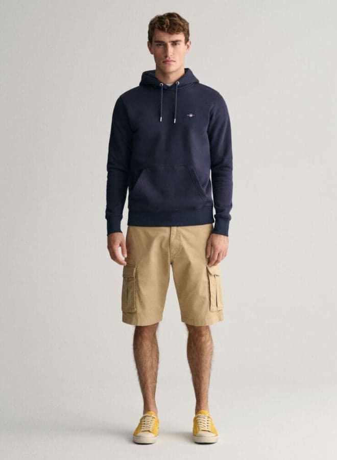 Gant Relaxed Fit Twill Cargo Shorts Cotton Stretch - Image 1