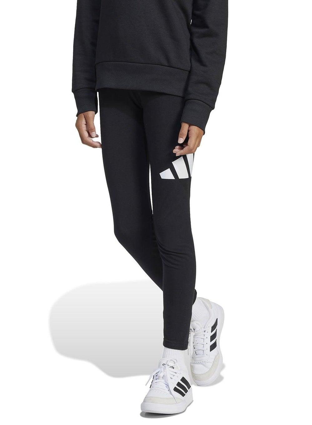 Adidas Essentials 3 Bar Logo Leggings Black - Image 1