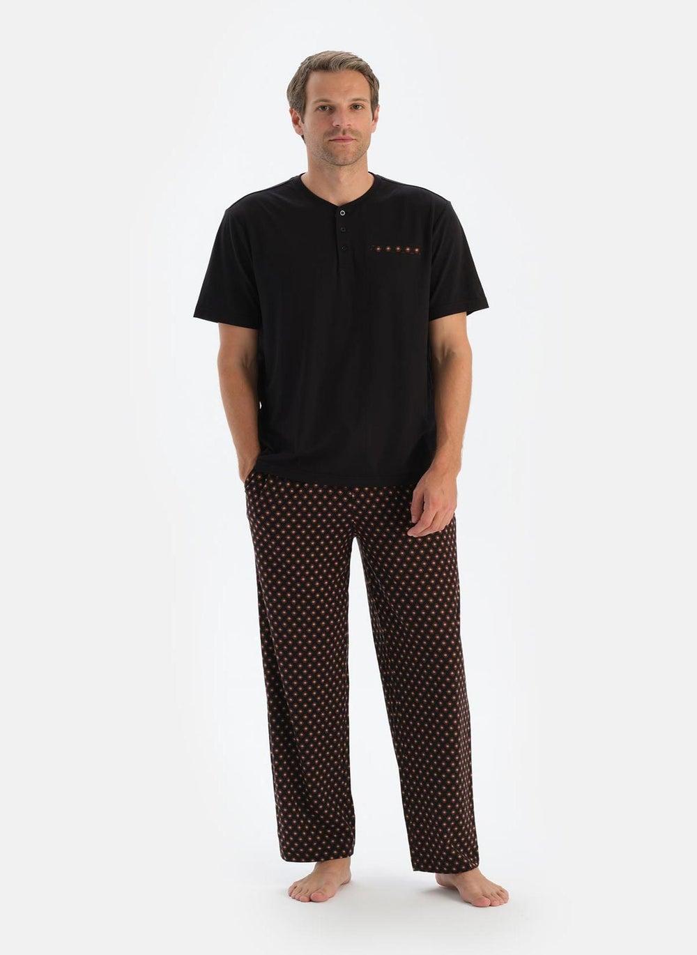 Supreme Crew Neck Pajama Set 24Aw18488Me Navy - Image 1