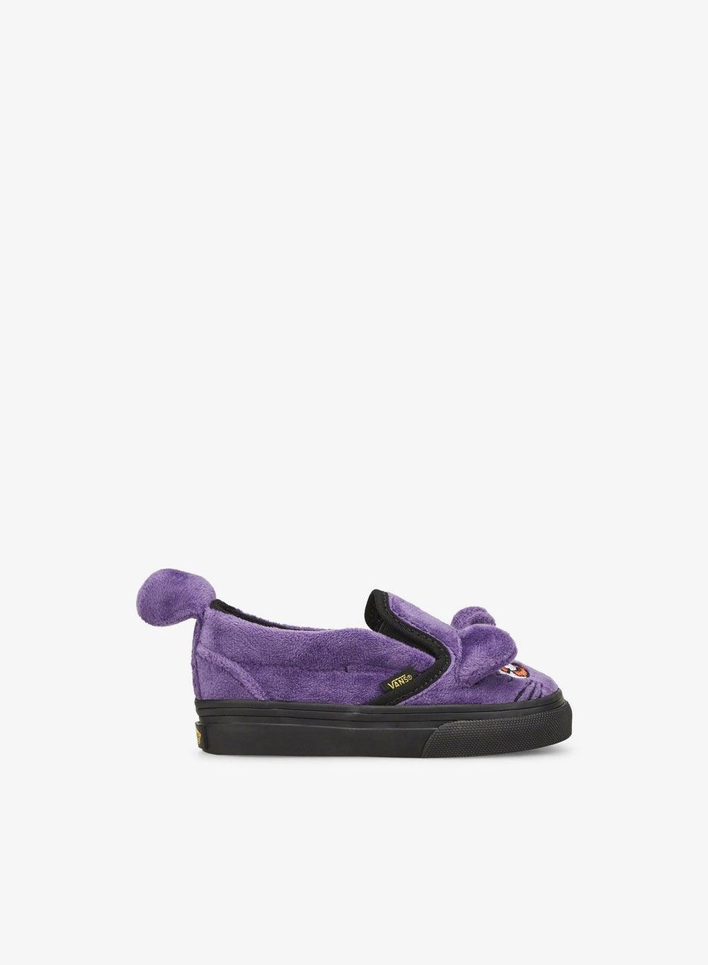 Sailor Moon 3D Slip-On Kids Sneakers Purple - Image 1