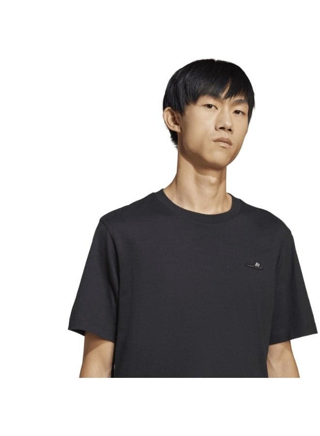 Adidas Lounge Slide Graphic T-Shirt Black - Image 1
