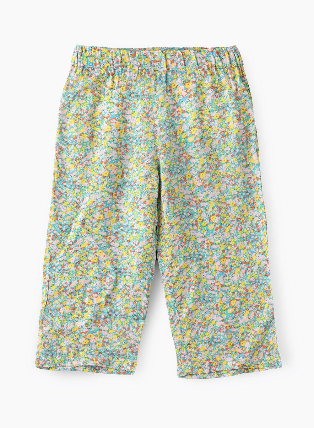 AOP Woven Bottom SP301 Floral Straight Pants - Image 1