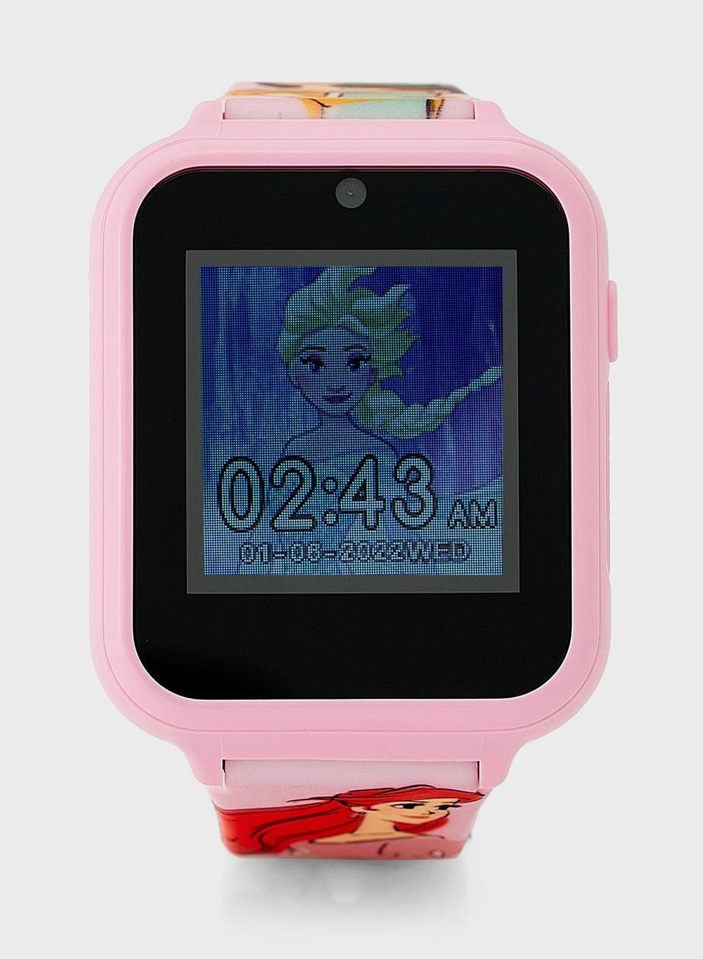 Disney Princess Girls Smart Watch PN4395 Pink Silicone - Image 1