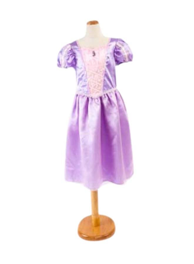 Rapunzel Deluxe Purple Costume 130cm Girls Dress - Image 1