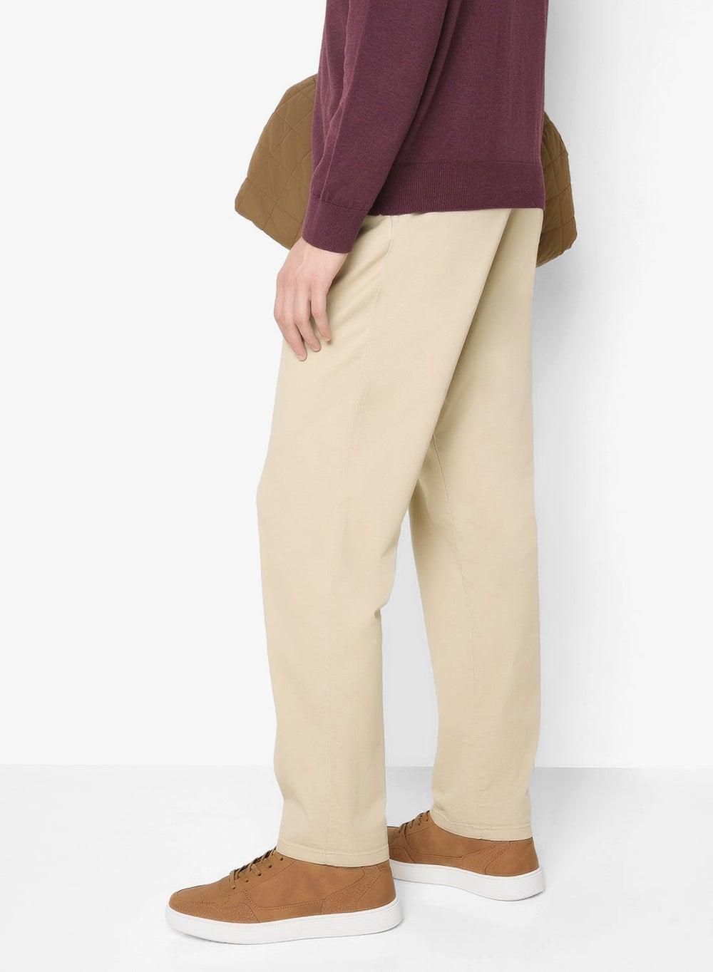 SF2520 Tan Casual High-Top Sneakers - Image 1