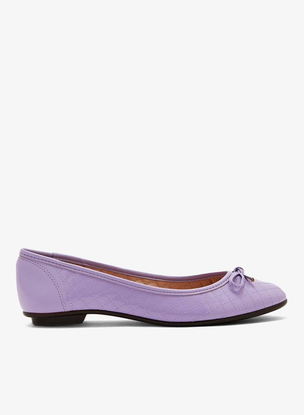 Lilac Low Heel Pumps for Women – Classic Office Elegance - Image 1