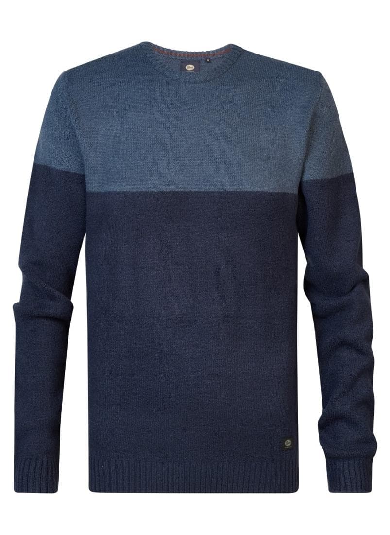 Rainbow Stripe Organic Cotton Men’s Knit Sweater - Image 1