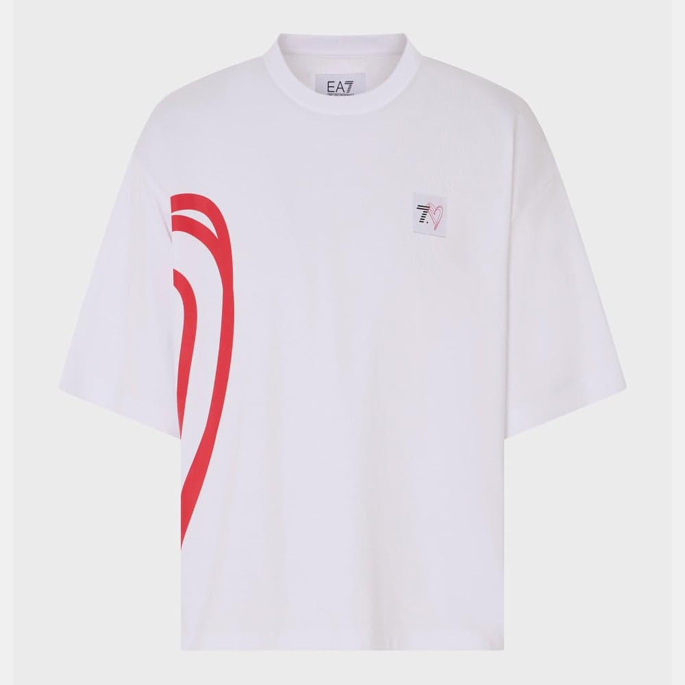 Emporio Armani Train 7 Graphic Cotton T-Shirt - Image 1