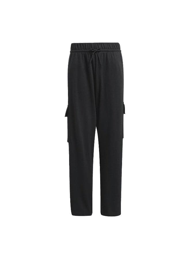 adidas Essentials Black Cargo Pants Straight Fit - Image 1