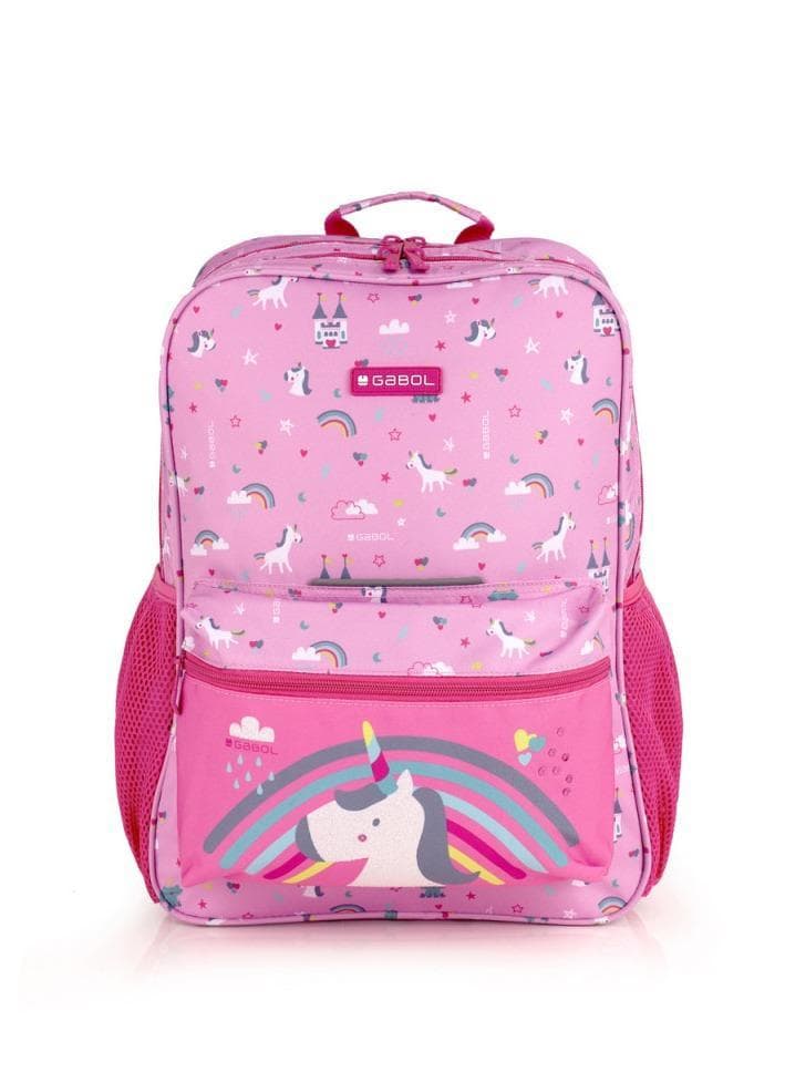 Gabol Rainbow Kids Backpack 32x44 Waterproof School Bag - Image 1