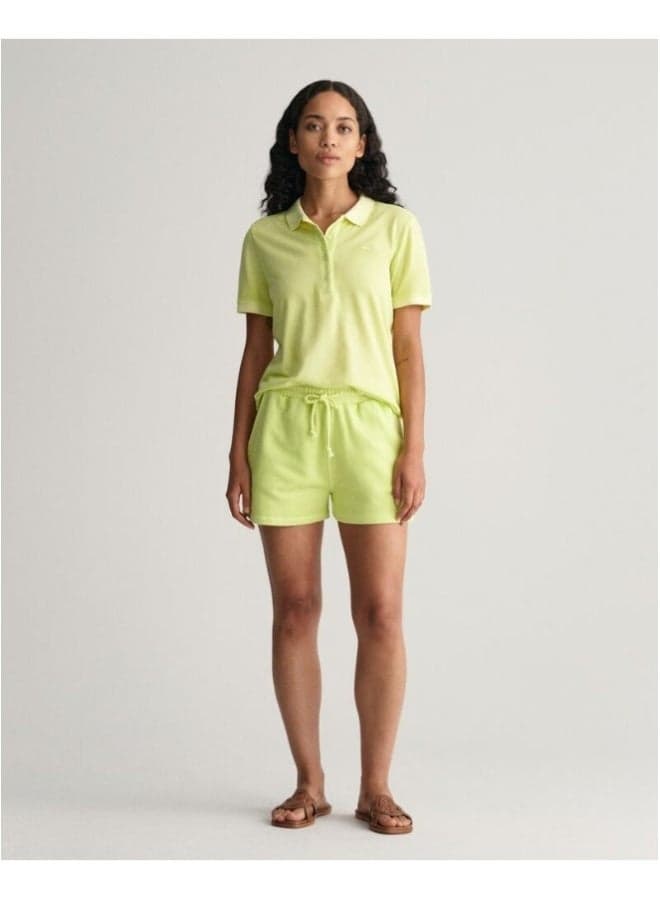 Gant Sunfaded Cotton Shorts Classic Mid-Rise Fit - Image 1