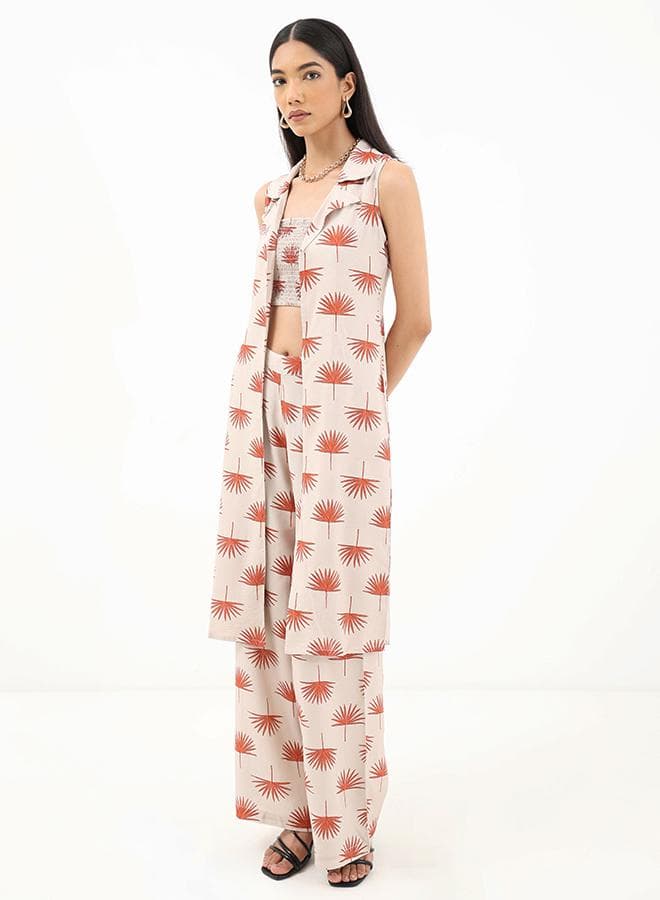 Chic Harmony Cotton Bustier Co-ord Set - Image 1