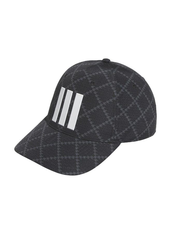 3-Stripes Tour Houndstooth Golf Hat - Image 1