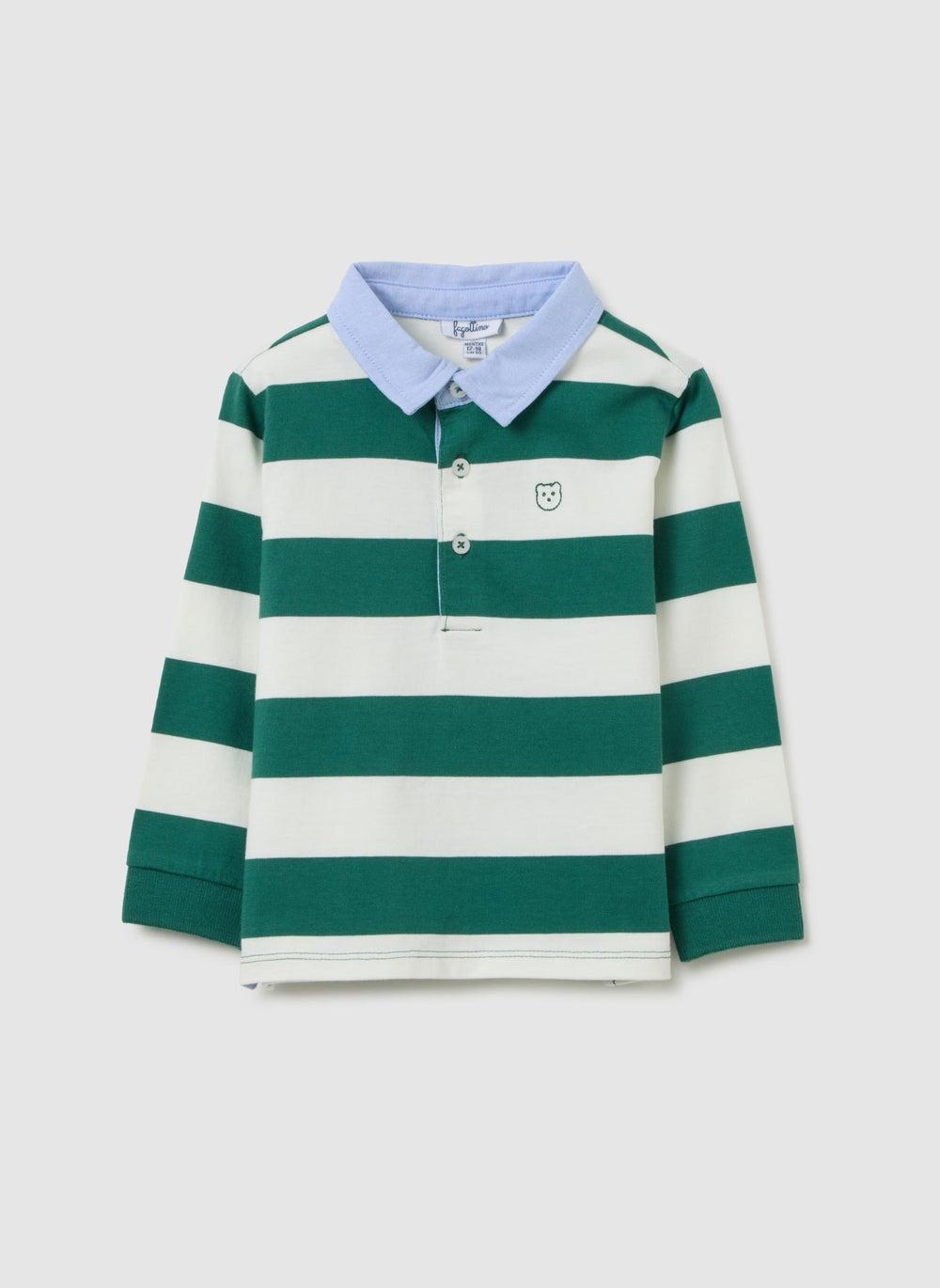 Fagottino Multicolour Cotton Boys Polo Shirt - Image 1