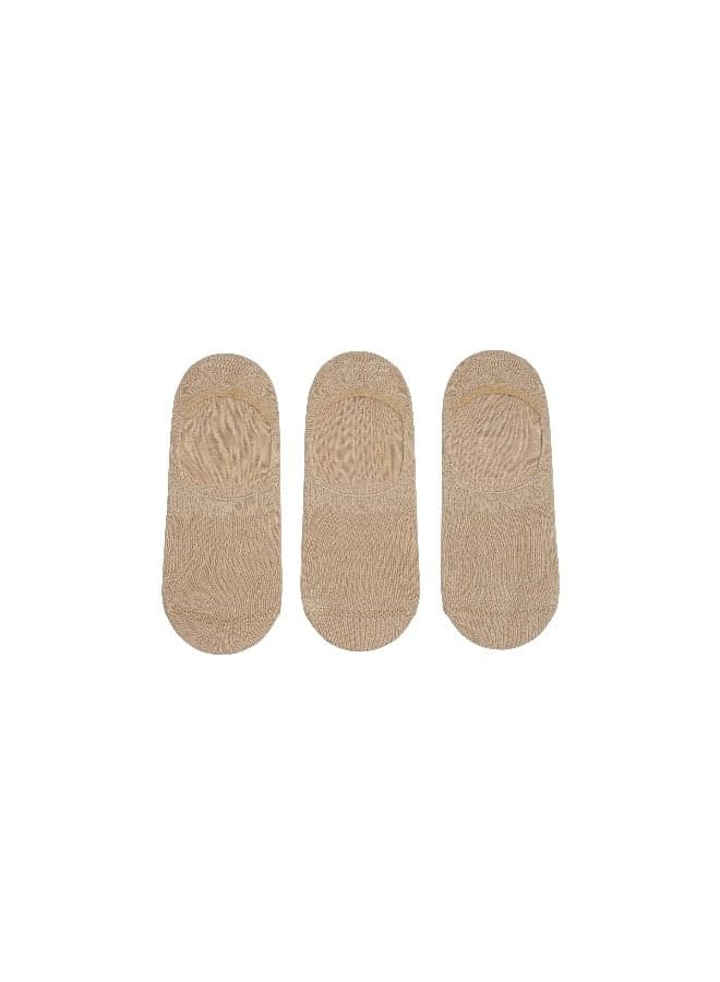 Invisible Nude Socks Pack of 3 – Seamless Comfort - Image 1