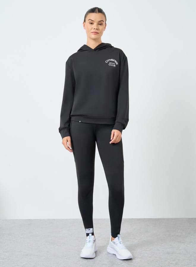 Gymspire Edition Reflective Calf Stripe Leggings - Image 1