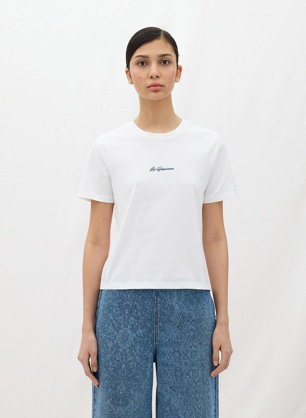Les Benjamins Regular Tee 024 White Cotton - Image 1