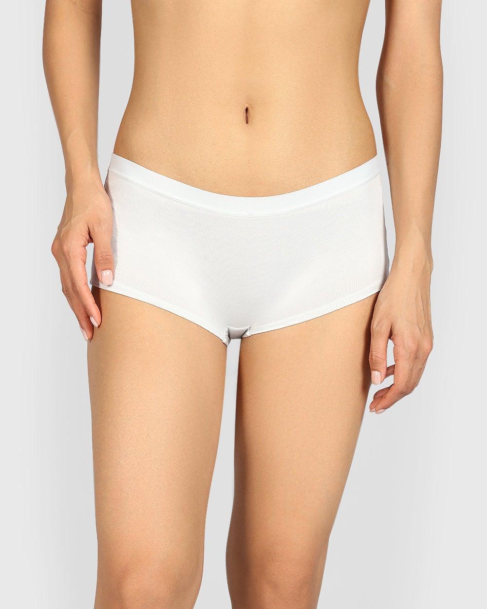 La Senza Ultrasoft Modal Boyshort Panties Dawn Blue - Image 1