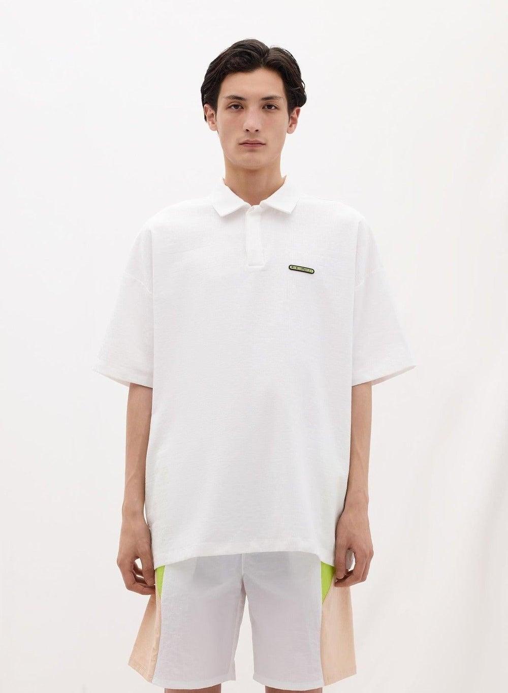 POLO TEE 007 Light Clay Oversized Polo - Image 1