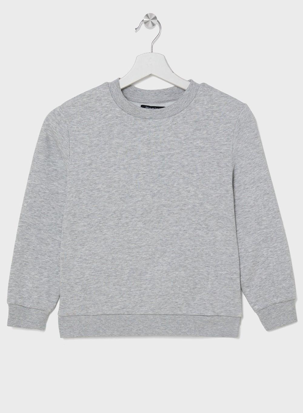 Boys Relaxed Fit Cotton Blend Sweatshirt - Image 1