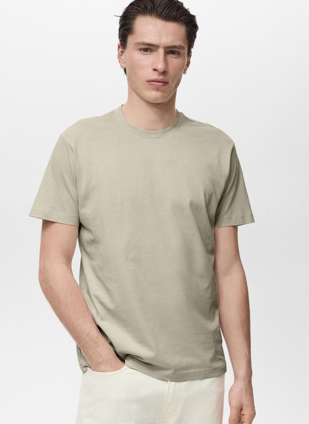 Slim-Fit 100% Cotton Men’s Arena T-Shirt 17031230 - Image 1