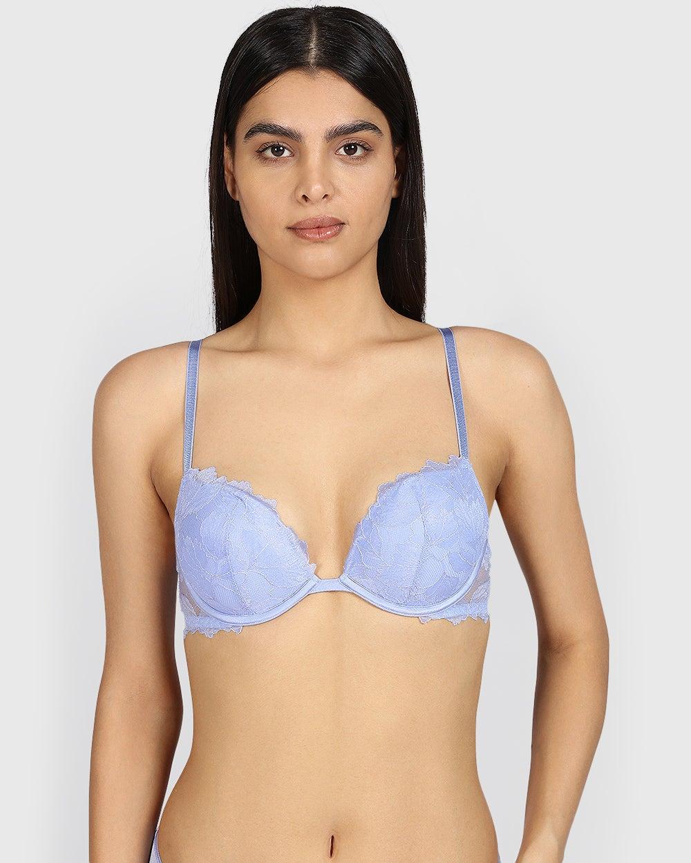 La Senza Beyond Sexy Plunge Gel Bra Lilac - Image 1