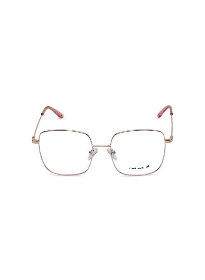 Rose Gold Bugeye Oversized Rimmed Eyeglasses - Image 1