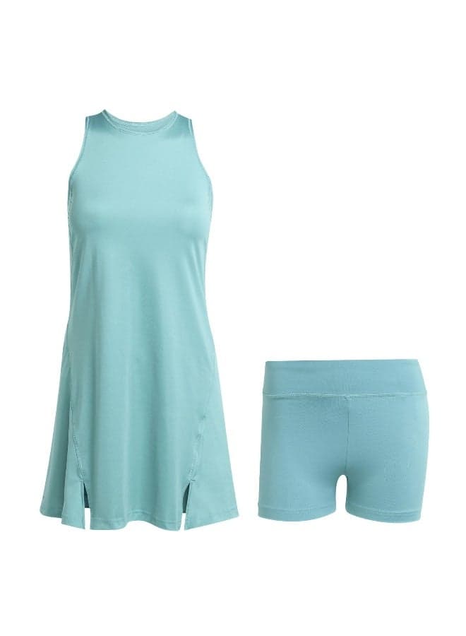 Adidas Club Turquoise Tennis Dress POWTEA - Image 1