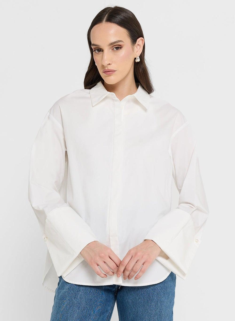 Vmkatinka Oversized Poplin Shirt 10339566 - Image 1