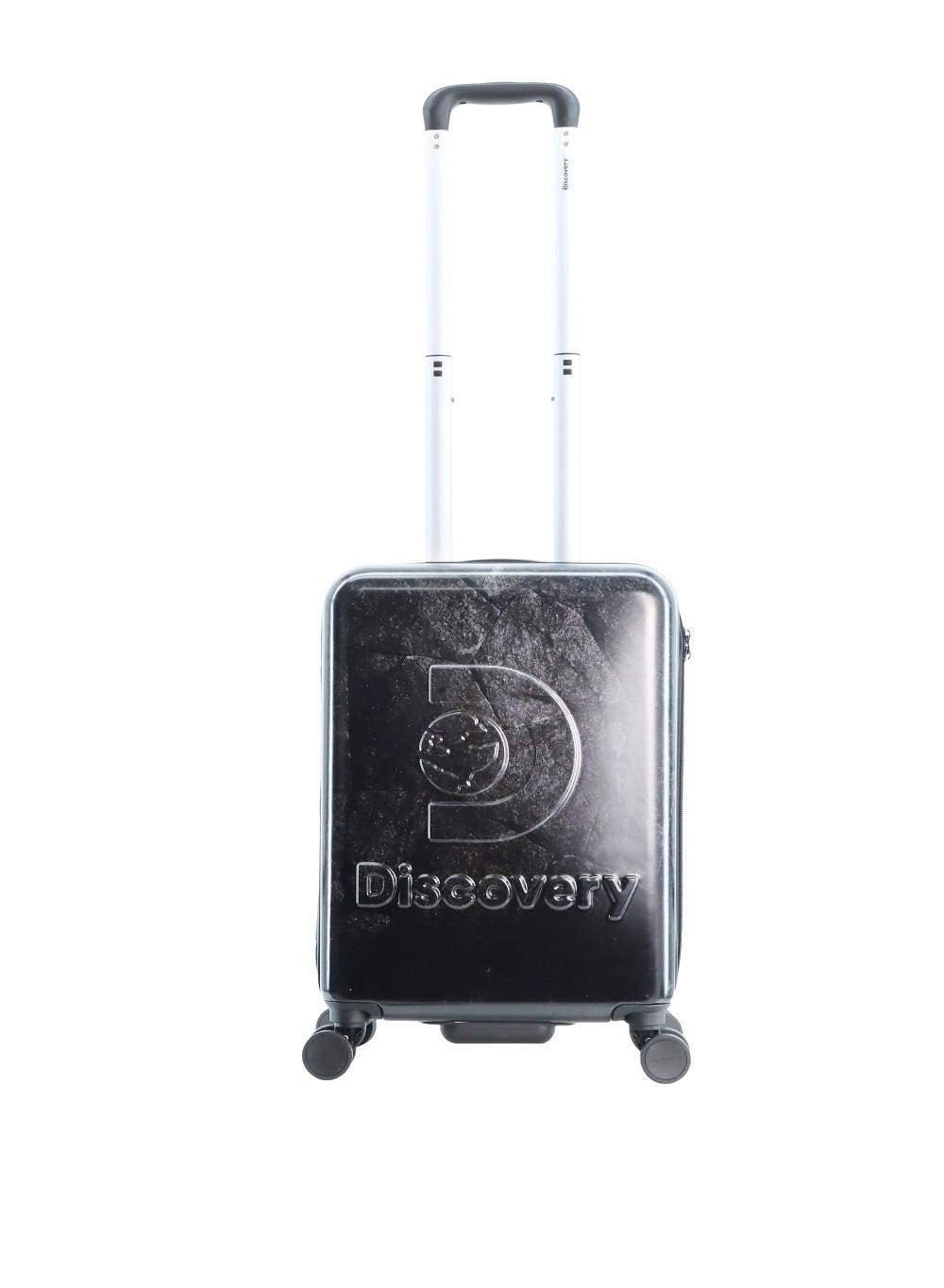 Discovery Stone 20" ABS Cabin Suitcase Black - Image 1