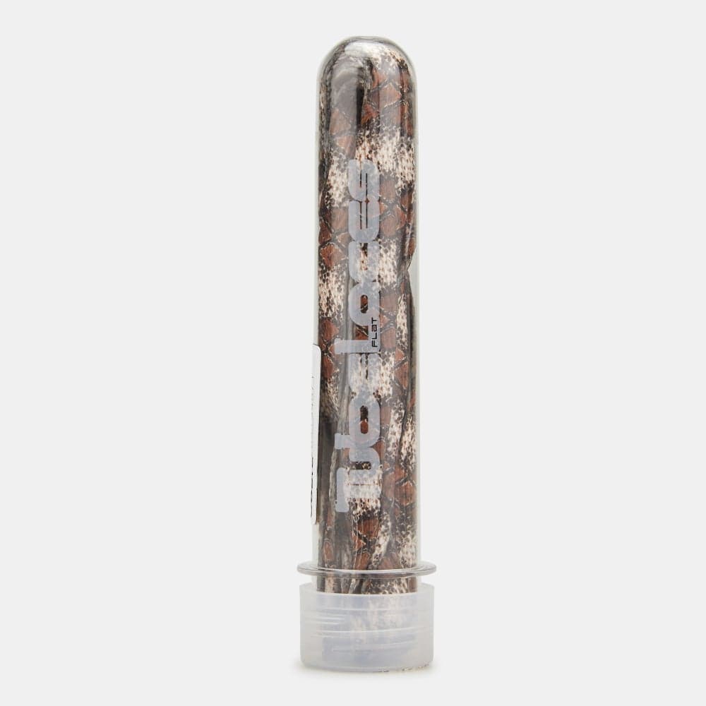 Brown Flat Shoelaces 140cm Set of 5 - Image 1