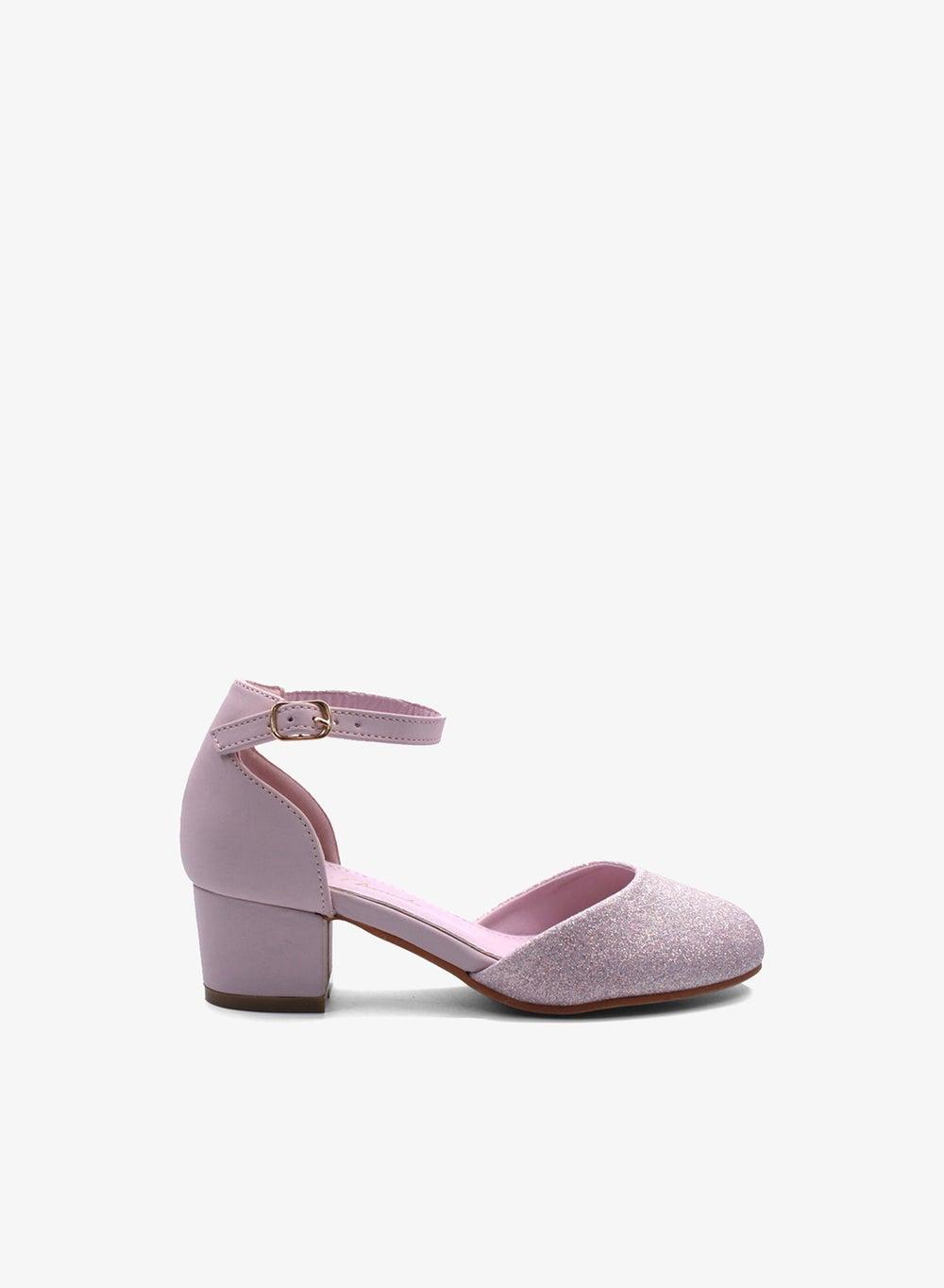 D' Daniela Fairy Dust Glitter Heeled Sandals - Image 1