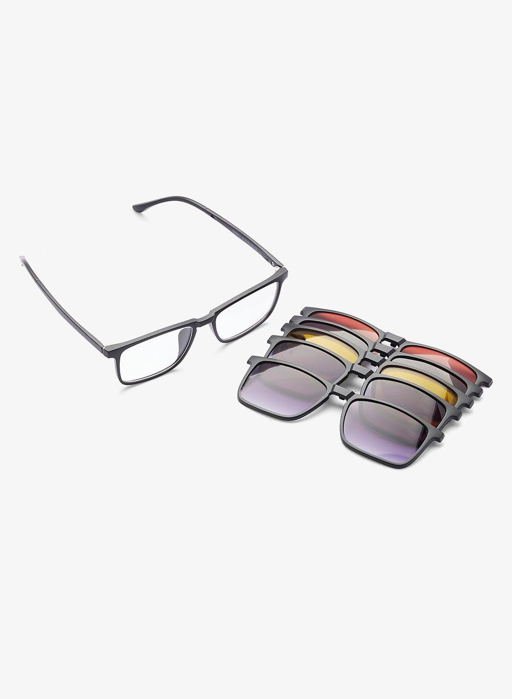 Mi9511 Polarized Wayfarer Sunglasses Black Multi - Image 1