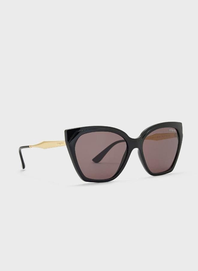 0Vo5521S Two-Tone Square Sunglasses - Image 1