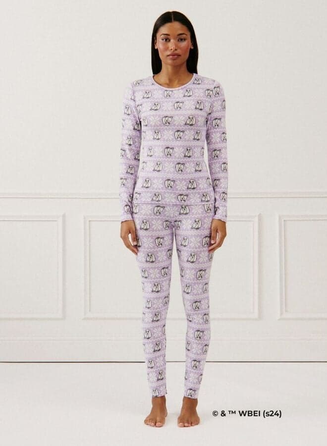 Harry Potter Mauve Cotton Pyjama Set 655041925 - Image 1
