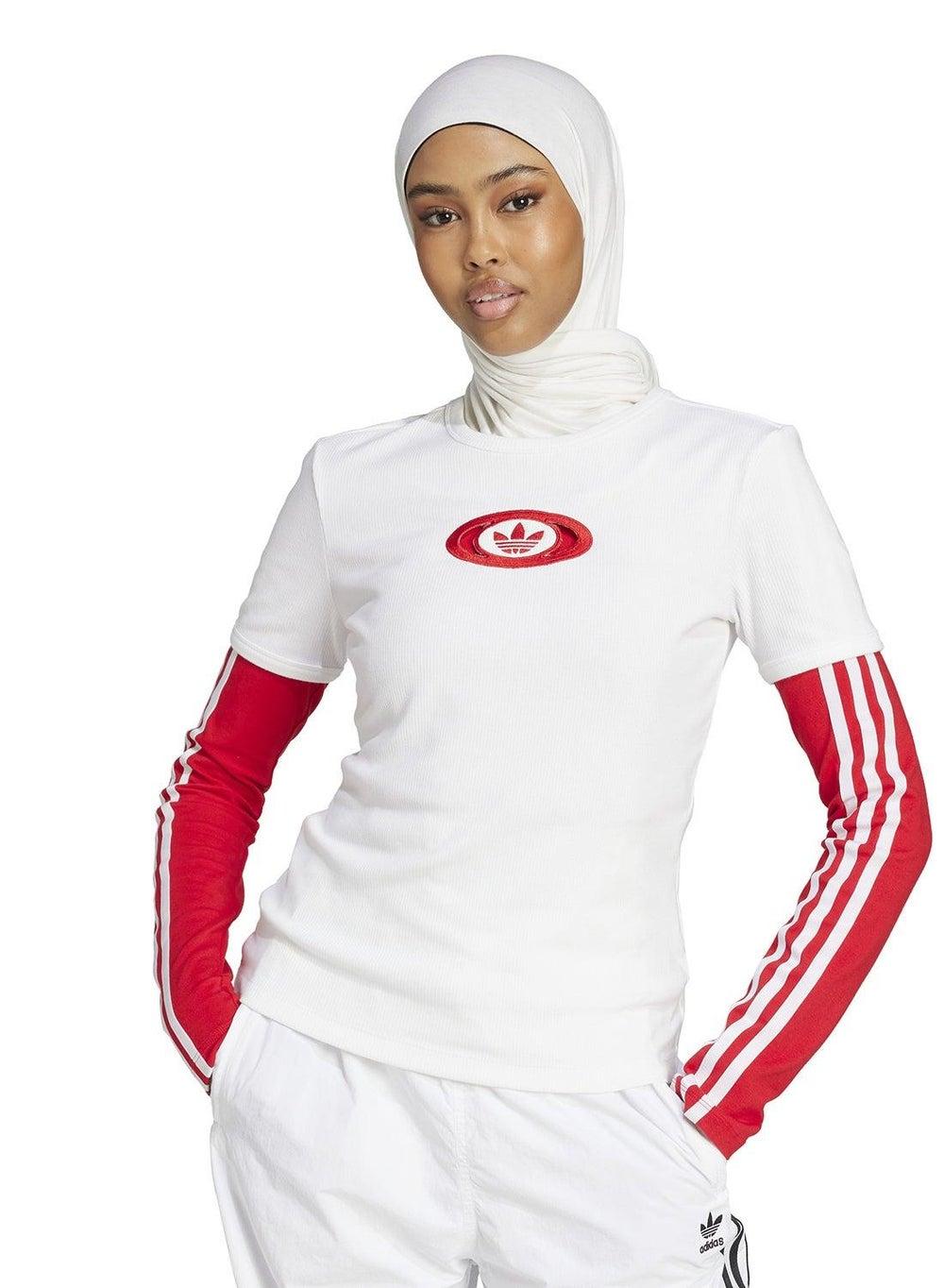 CAMPUS2000 White Slim Fit Women’s Tee - Image 1