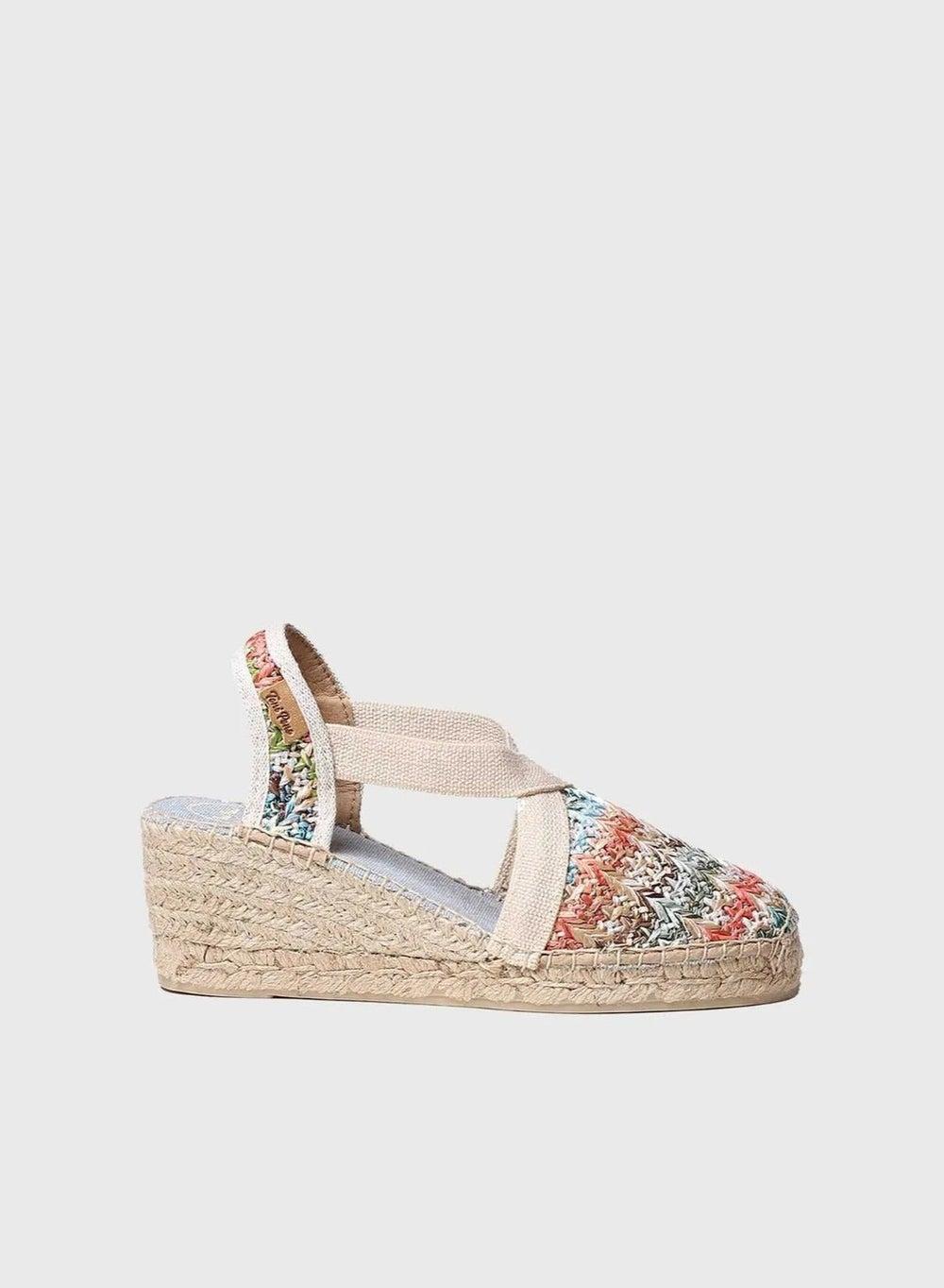 Terra-HK Multicolor Wedge Espadrilles - Image 1