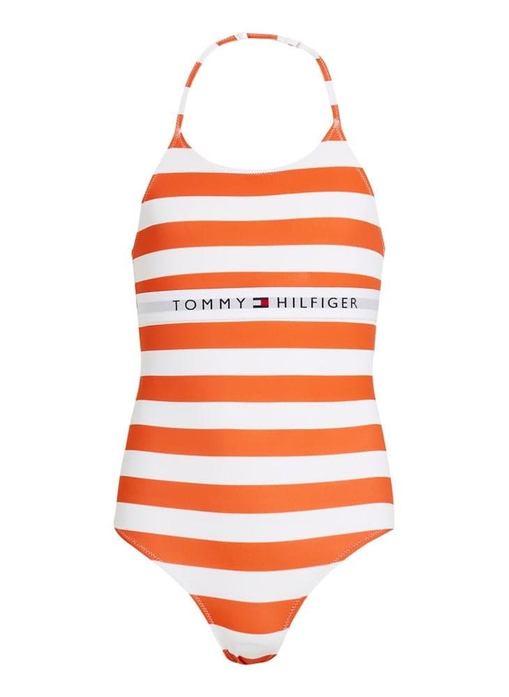 Girls Striped Halterneck Swimsuit UG0UG00790 - Image 1