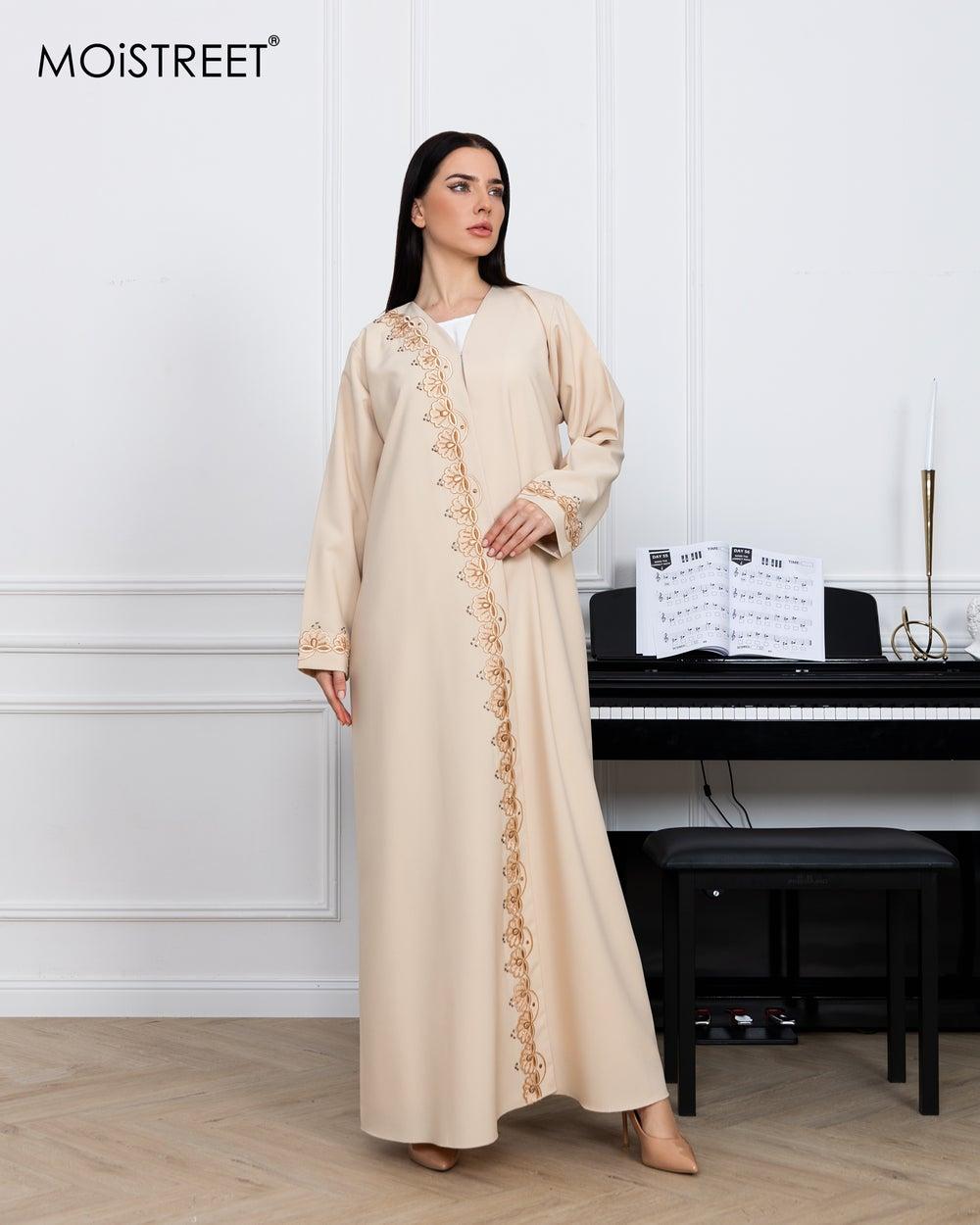 MOiSTREET Phua Embbroidered Abaya UAE Edition - Image 1