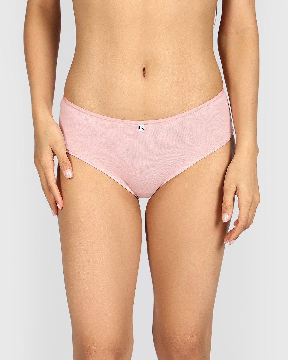 La Senza Remix Hipster Panty Royal Pink Heather - Image 1