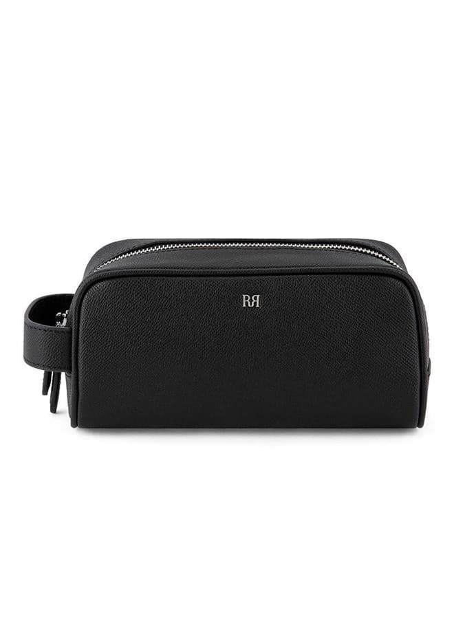 Riblor Doris Black Leather Wash Bag Wb1 Dbk - Image 1