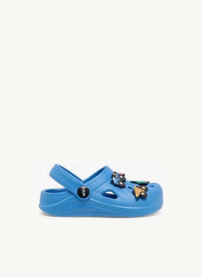 Boys Blue Vehicle Jibbitz Accent Clogs 25290 - Image 1