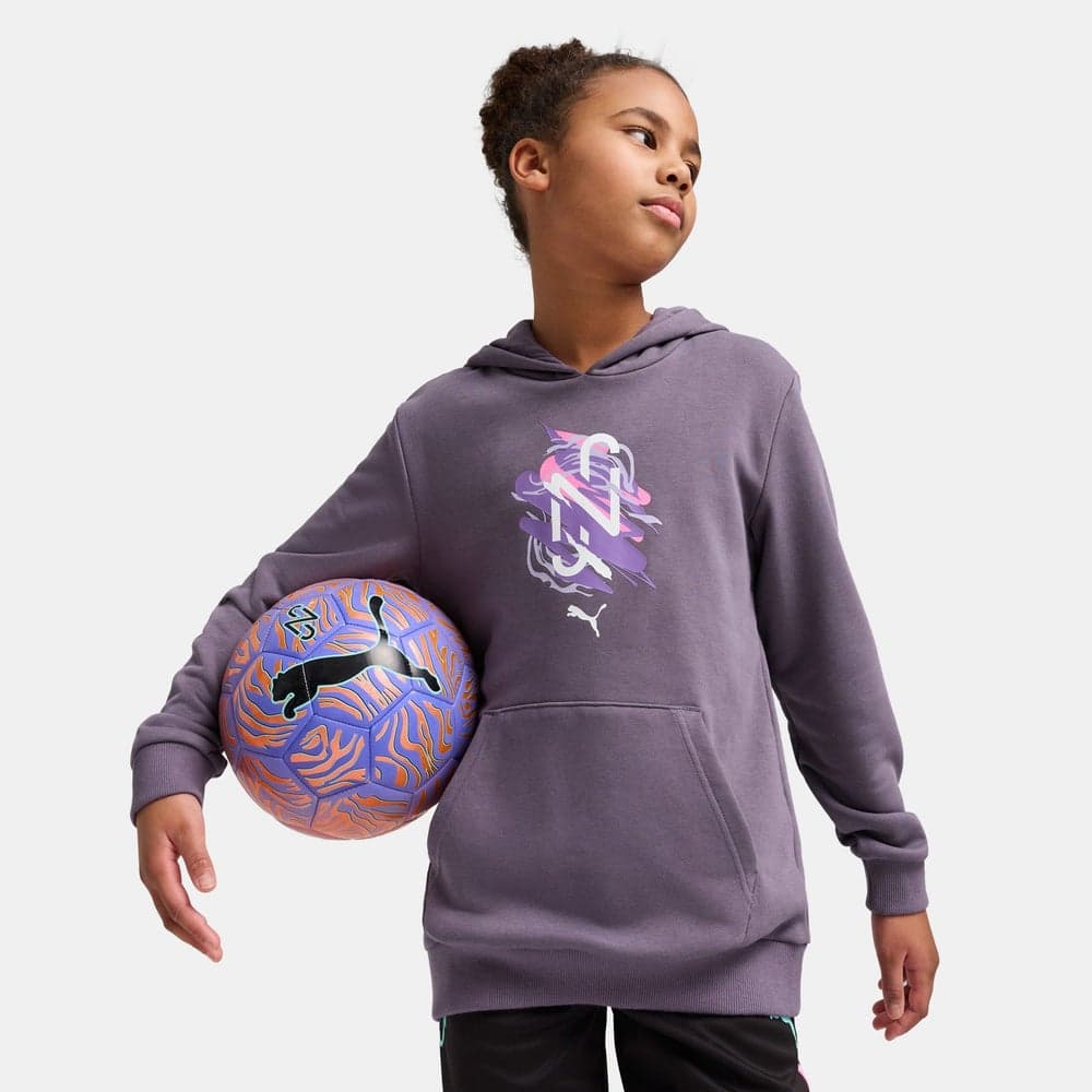 PUMA Kids Neymar Jr Creativity Hoodie Grey - Image 1
