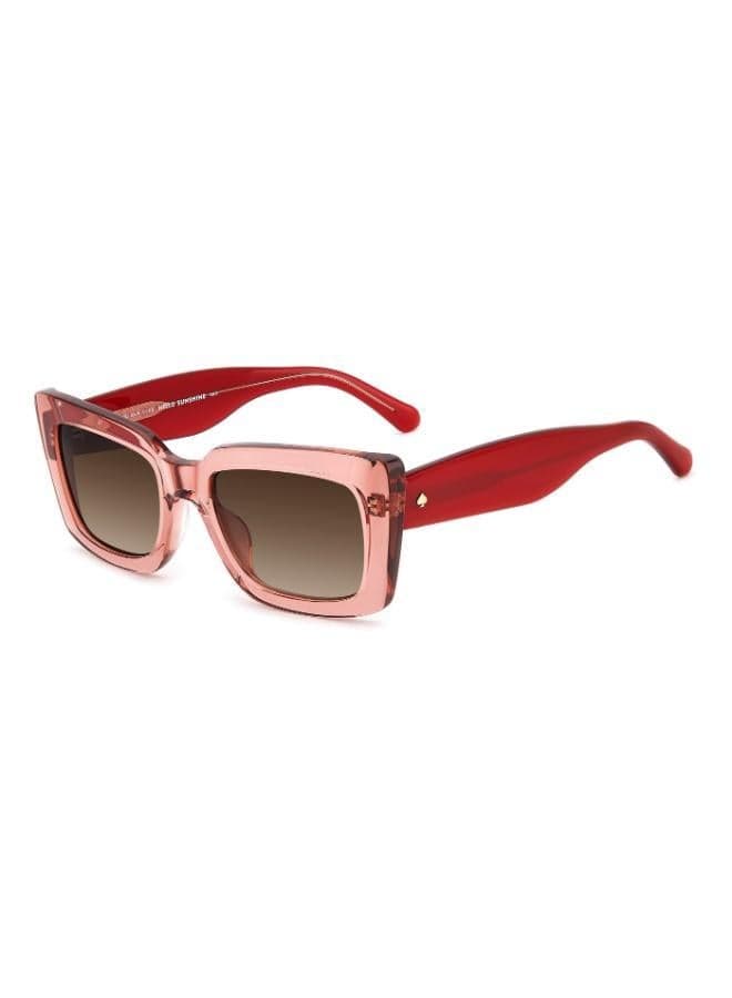 Ks Cailin 2/S Rectangular Brown Gradient Sunglasses - Image 1