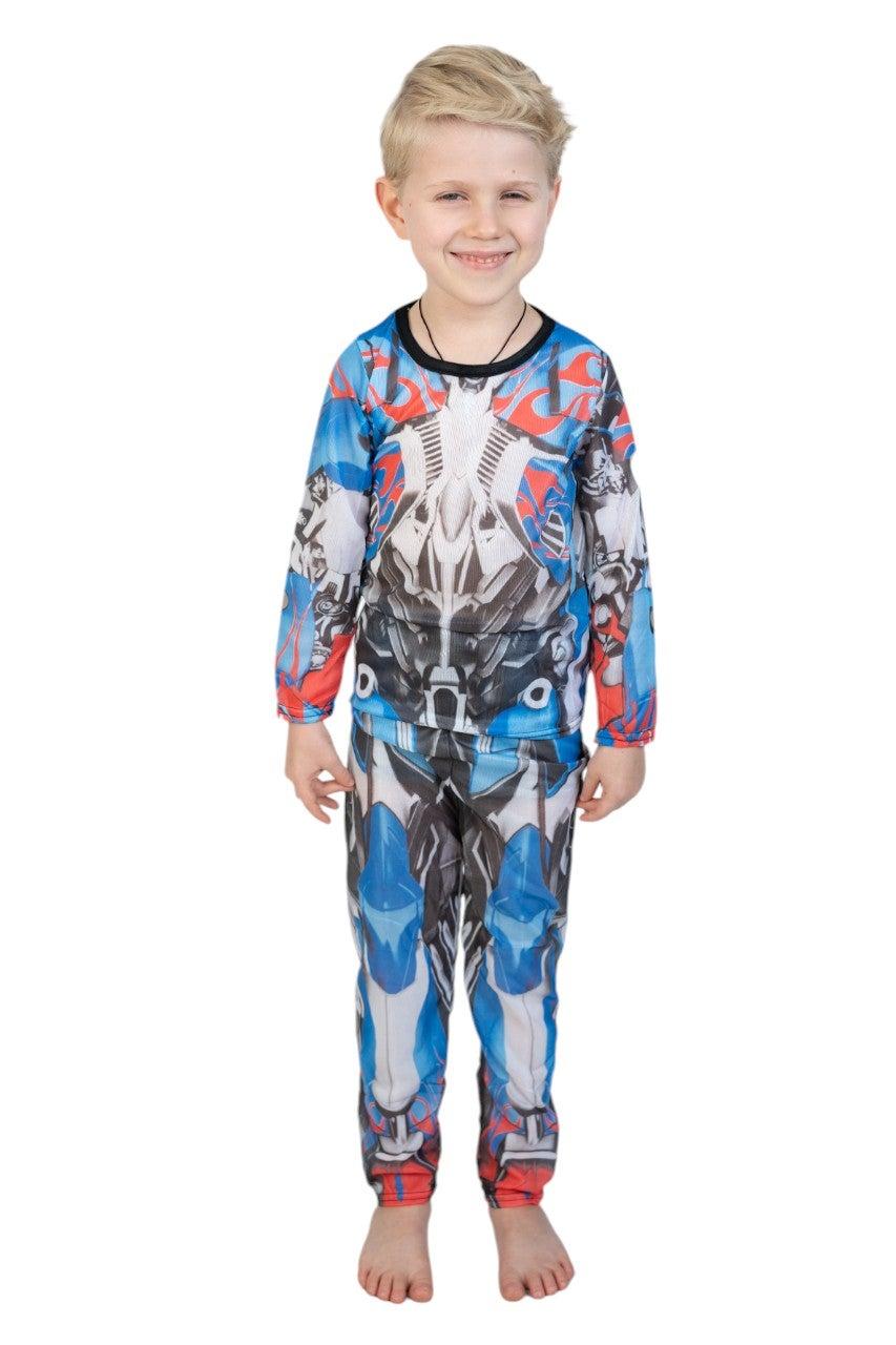 Optimus Prime Kids Bodysuit Set Multicolor Classic Fit - Image 1