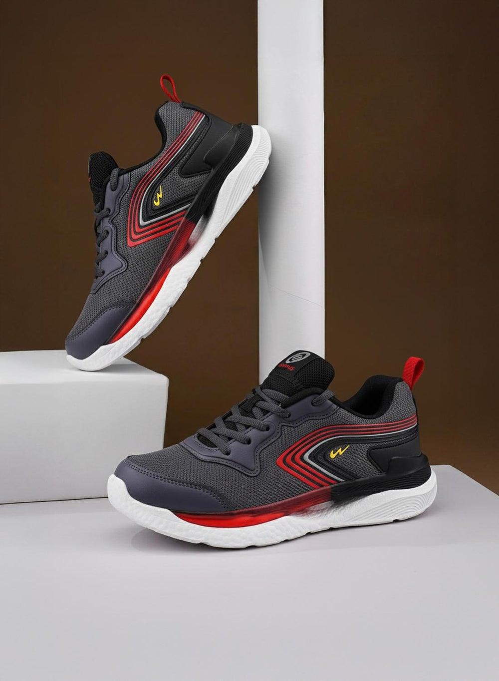 Kids Red Accent Low-Top Sneakers 22C 167 Sport Style - Image 1