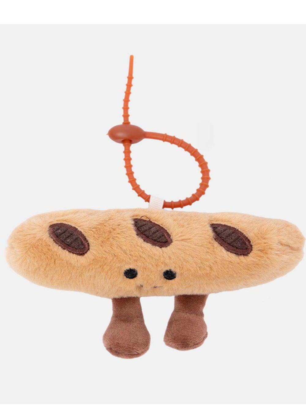 Bchcl01 Brown Baguette Charm Bag Accent - Image 1
